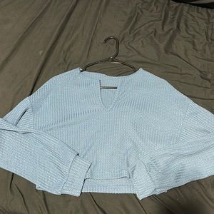 L cropped sweater